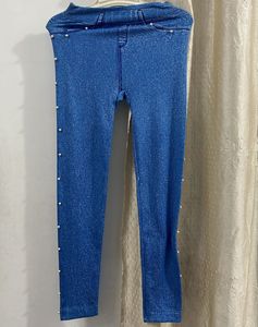 Stylish Blue Kurta with Pants Set