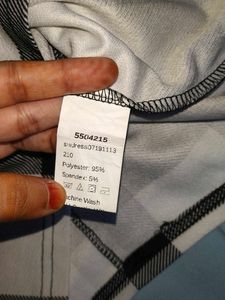 Checkered Bodycon Mini Dress