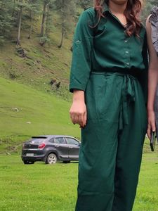 Green Jumpsuit