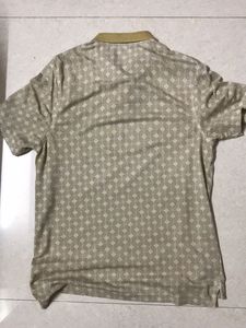 Patterned Polo Shirt