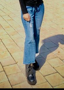 Bootcut Blue Jens