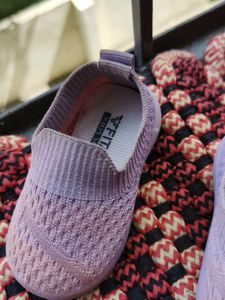 Cute Purple Baby Shoes size 15 with lights