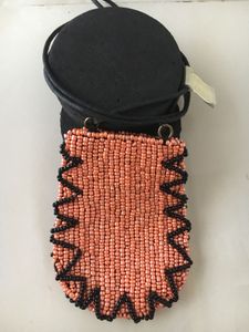 Vintage Beaded Purse necklace
