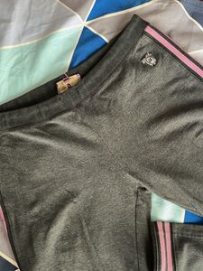 Gray Track Pants
