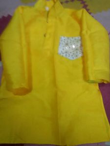 Cute Yellow Kurta Set