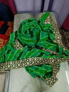 Ready To Wear Lehariya Saree