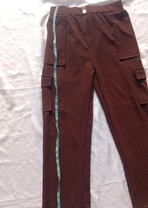 Coffee Brown Cargo Pant🤎