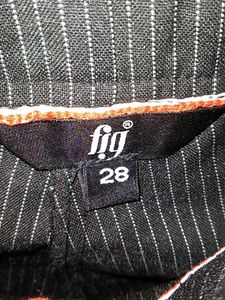 Black Loose Fit Bottom For Women