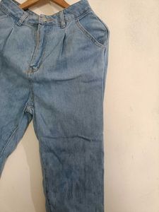 Light Wash Denim Pants