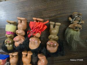 10 Pcs Rare Vintage Jungle Black Dolls