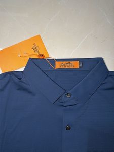 Men’s Hermes Blue Stitchless Shirt