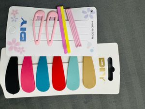 Colorful Hair Clip Set