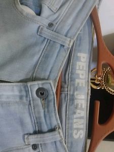 Light Wash Denim Jeans , pepe feama jean