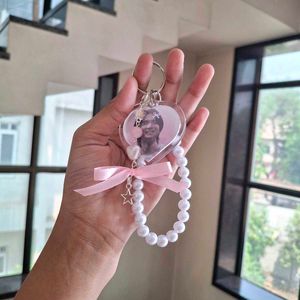Bts Yoongi Photo Keychain