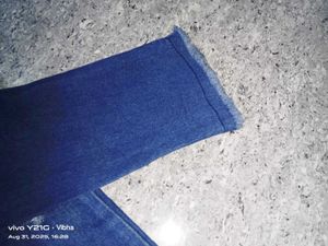 Ripped Blue Jeans