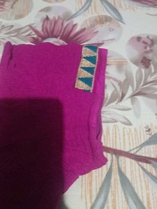 Combo Of 2 Embroidered Saree With Both Blouse