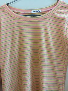 Striped Long Sleeve Top