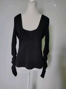 Long Black Tops