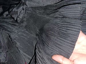 Vintage Black Tie-Front Wear