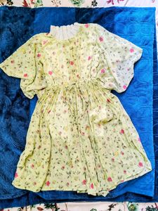 Floral Print Mini Dress