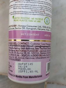 Mamaearth Anti-Hair Fall Shampoo