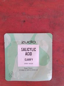 Zudio NIACINAMIDE and SALICYLIC ACID sheetmasks