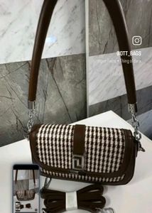 Houndstooth Handbag
