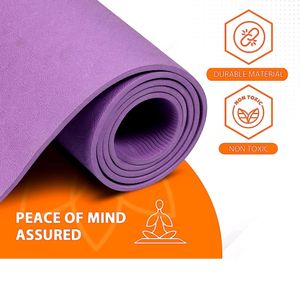 Purple 6mm Yoga Mat