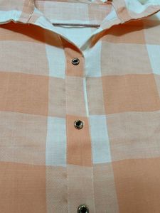 Cute Checkered Pajama Set