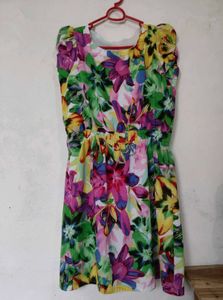 Floral Print Midi Dress