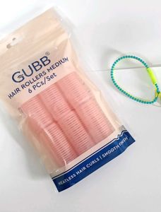 GUBB Medium Hair Rollers - 6pcs Set
