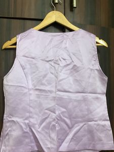 Sag Harbor Sleeveless Lavender Top