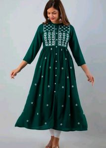 Woman Rayan Anarkali Kurti