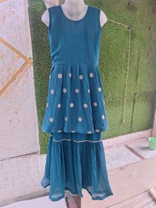 NEW BLUE KURTA PLAZO