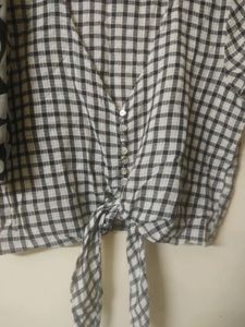Cotton Blend Tie Up
