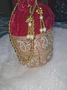 Beautiful Work Potli Purse