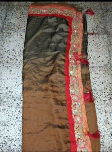 Elegant Brown Saree