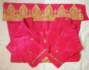 Pink Embellished Indian Outfit