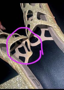 Carlton London Gold Heels