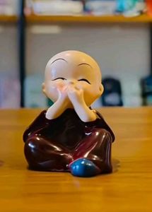 Mini Monk Buddha Idol Set
