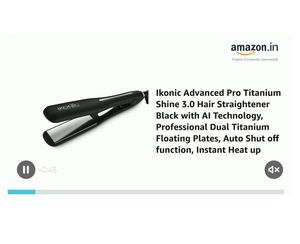 Brand New IKONIC Professional HAIR STRAIGHTENe