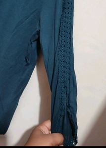 Sea Green Top For Girl Or Woman 36 Bust