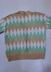 Checkered Korean Cardigan