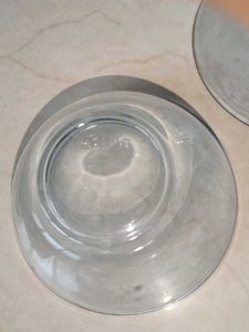 Blue Tinted Glass Bowls