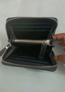 Womens Leather Chain Wallet