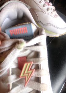 Puma Sport Shoes With Charms,  Size 4, 37, 23 Cm