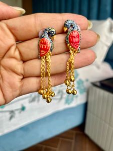 Parrot Dangle Earrings