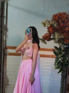 Baby Pink Lehenga / Soft Girl Outfit