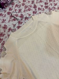 M/L size top Elegant Knit Sweater