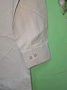 Classic White Men's Shirt